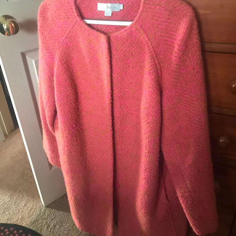 Boden Women's Vibrant Pink Coat